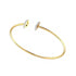Durga Diya Diamond Bangle Bracelet